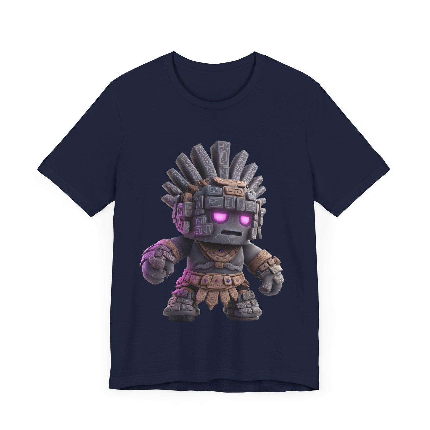 Stone Guardian of the Aztec Realm Unisex T-Shirt