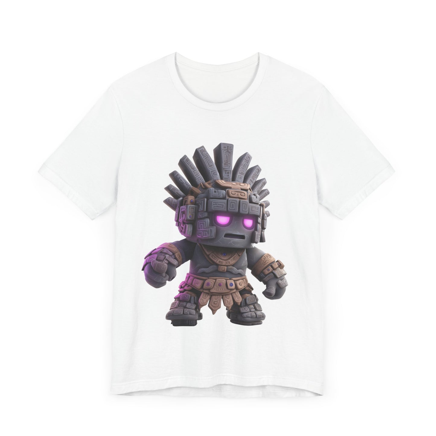 Stone Guardian of the Aztec Realm Unisex T-Shirt