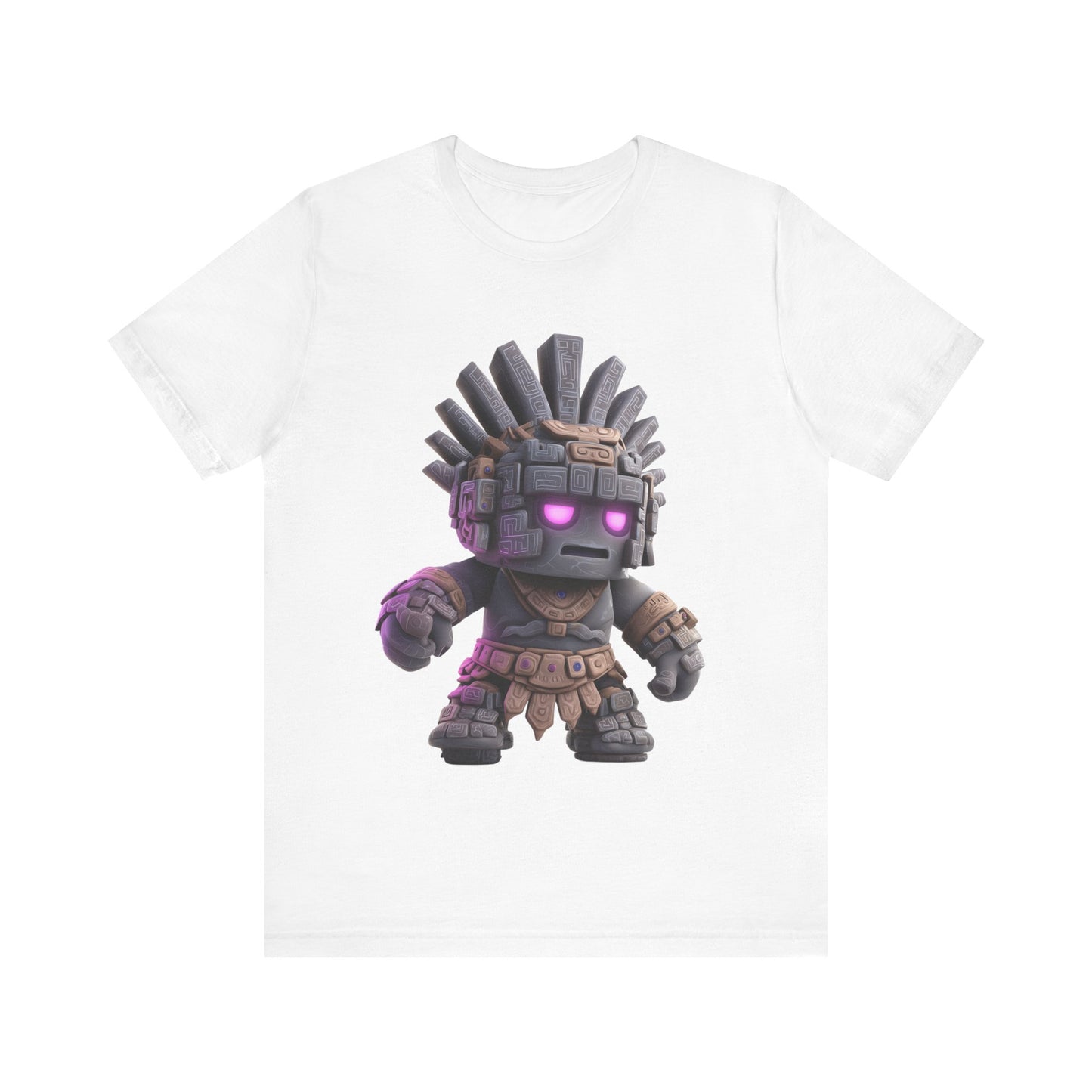Stone Guardian of the Aztec Realm Unisex T-Shirt