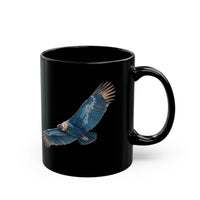 Inca Andean Condor in Flight Black Mug