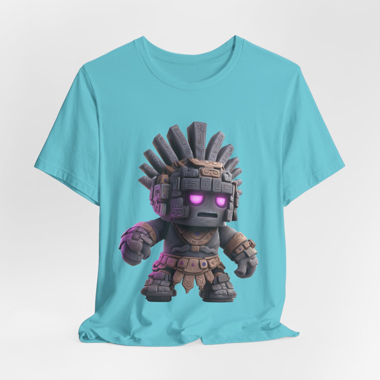 Stone Guardian of the Aztec Realm Unisex T-Shirt