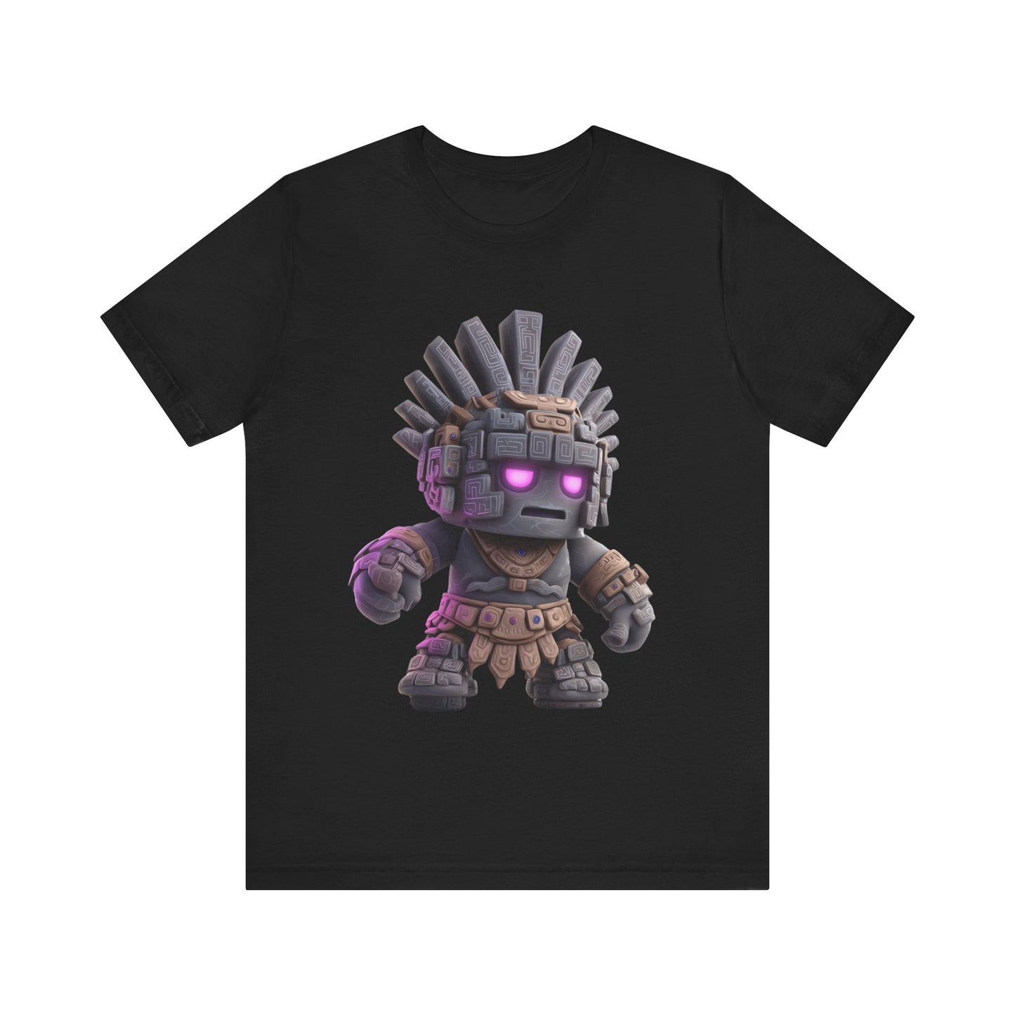 Stone Guardian of the Aztec Realm Unisex T-Shirt