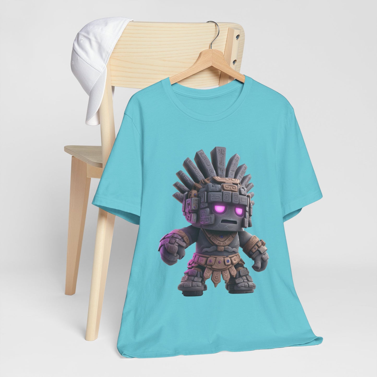 Stone Guardian of the Aztec Realm Unisex T-Shirt