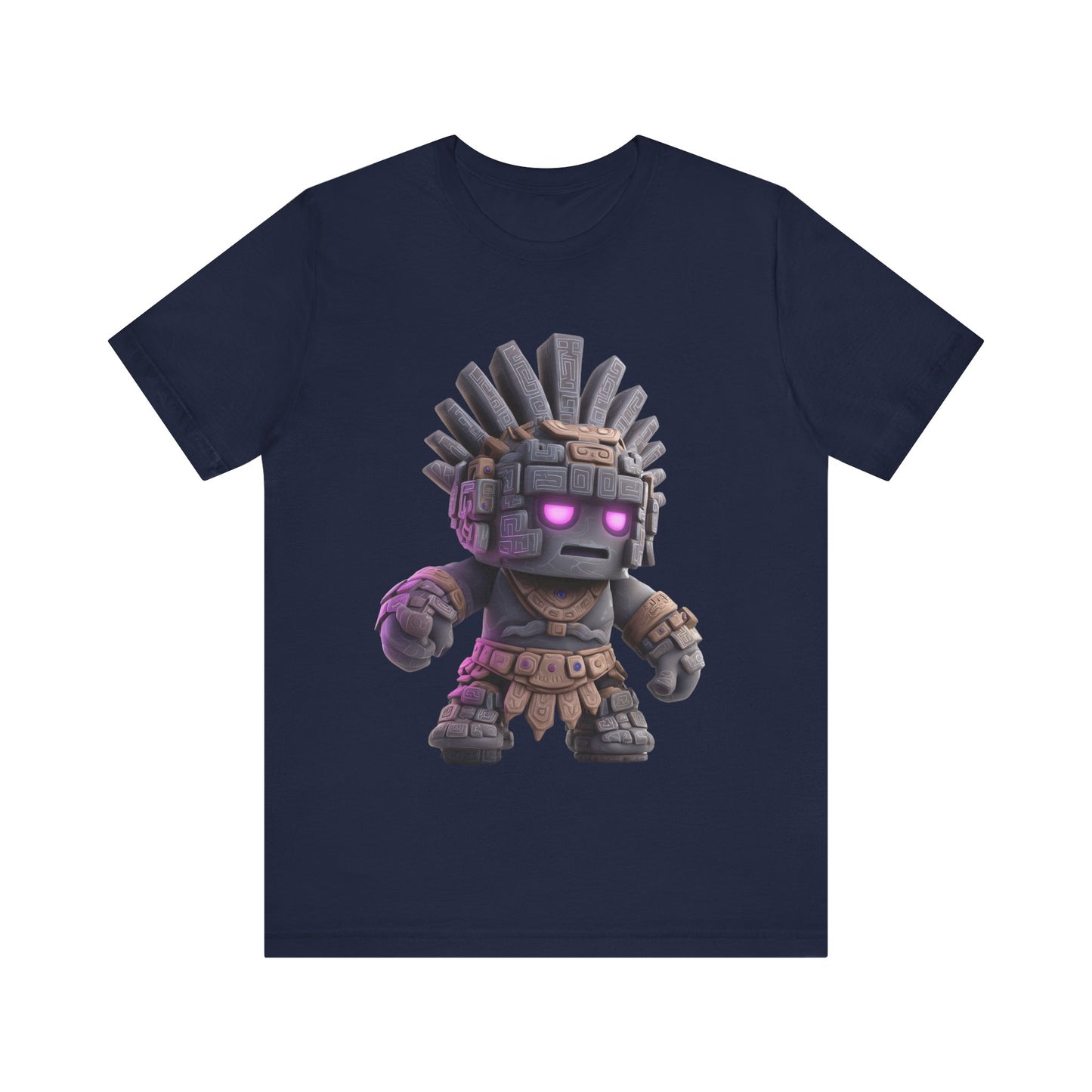 Stone Guardian of the Aztec Realm Unisex T-Shirt