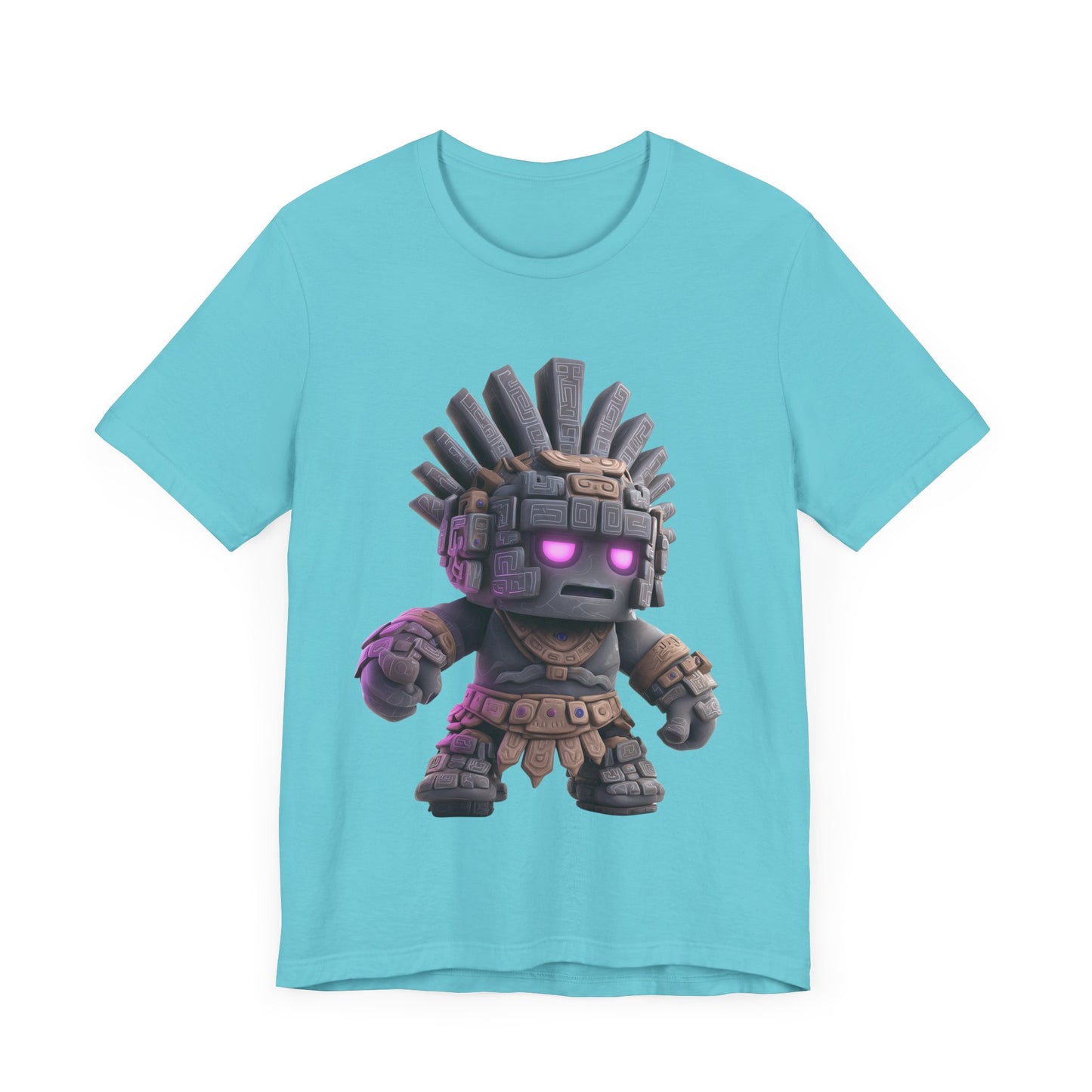 Stone Guardian of the Aztec Realm Unisex T-Shirt