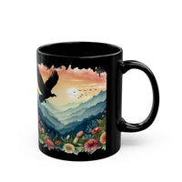 Andean Condor Inca Spirit Above Misty Andes Black Mug