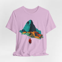 Machu Picchu Minimalist Sacred City Unisex T-Shirt
