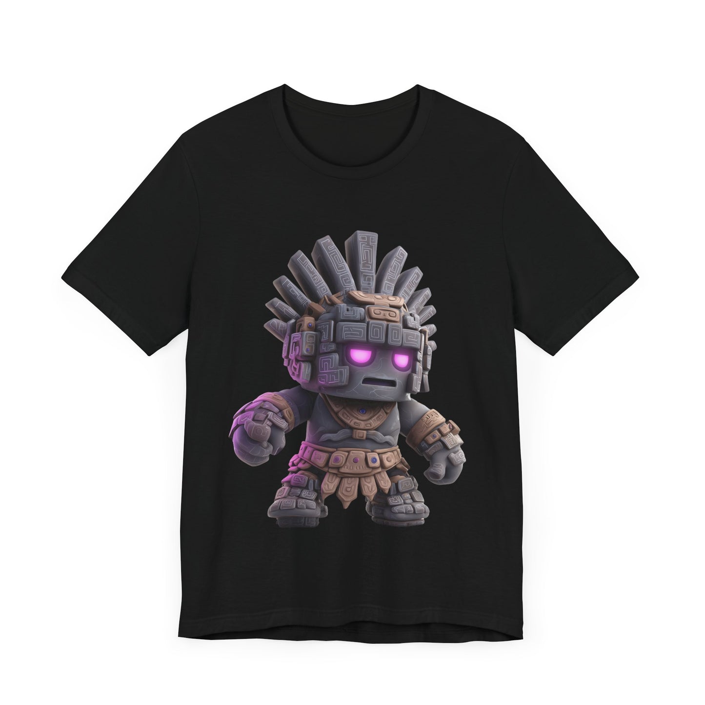 Stone Guardian of the Aztec Realm Unisex T-Shirt