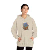 Aztec Turquoise Cactus Desert Landscape Unisex Hoodie