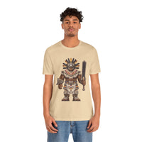 8-Bit Aztec Warrior Pixel Art Style Unisex T-Shirt