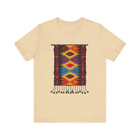 Indigenous Andean Geometric Textile Pattern Unisex T-Shirt