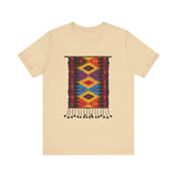 Indigenous Andean Geometric Textile Pattern Unisex T-Shirt