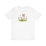 Baby Llama Inca Blossom Crown Unisex T-Shirt