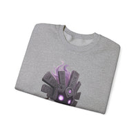 Shadow Aztec God with Glowing Eyes Unisex Sweatshirt