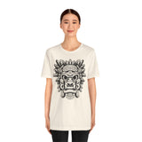 Aztec-Inspired Tlaloc God Tribe Graphic Unisex T-Shirt