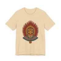 Aztec Warrior Priestess in Eagle Headdress Unisex T-Shirt