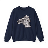 Quetzalcóatl Serpent Head Illustration Unisex Sweatshirt