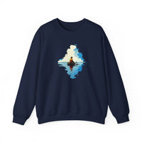 Lake Titicaca Minimalist Landscape Unisex Sweatshirt