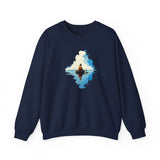 Lake Titicaca Minimalist Landscape Unisex Sweatshirt