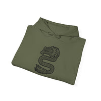 Dragon Aztec Illustration Unisex Hoodie