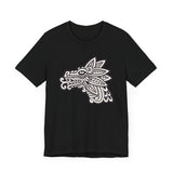 Quetzalcóatl Serpent Head Illustration Unisex T-Shirt
