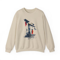 Cuzco Steps Heritage Minimalist Art Unisex Sweatshirt