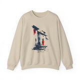 Cuzco Steps Heritage Minimalist Art Unisex Sweatshirt