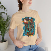 Wild Desert Bloom Cactus Illustration Unisex T-Shirt