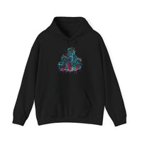 Maya Pyramid Graffiti Vibes Unisex Hoodie