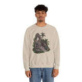 Mayan Jungle Temple Guardian Stairway Unisex Sweatshirt