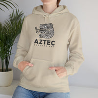 Modern Quetzalcóatl Serpent Head Logo Design Unisex Hoodie