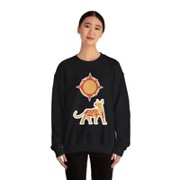 Xoloescuincle beneath the Sacred Sun Unisex Sweatshirt