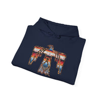 Fiesta Thunderbird Serape Illustration Unisex Hoodie