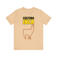 Sacred Inca Llama Emblem Unisex T-Shirt