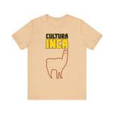 Sacred Inca Llama Emblem Unisex T-Shirt
