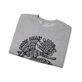 Celestial Mayan Bird Symbol Unisex Sweatshirt