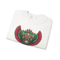 Ancient Pixel Boss Quetzalcoatl Retro Sprite Unisex Sweatshirt