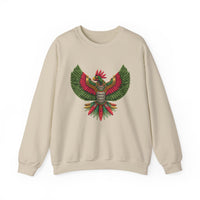 Pixel Art Quetzalcoatl Retro Boss Style Unisex Sweatshirt