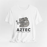 Modern Quetzalcóatl Serpent Head Logo Design Unisex T-Shirt