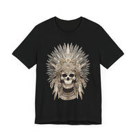 Mictlantecuhtli Skull Headdress Unisex T-Shirt