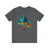 Machu Picchu Minimalist Sacred City Unisex T-Shirt