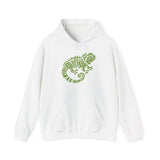 Mayan Aztec Totem Symbol of Iguana Unisex Hoodie