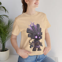 Shadow Aztec God with Glowing Eyes Unisex T-Shirt