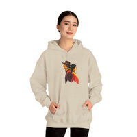 Cultural Heritage Native Portrait Design Unisex Hoodie