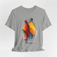 Andean Couple Poncho Art Unisex T-Shirt