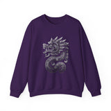 Aztec Serpent Quetzalcoatl Tribal Design Unisex Sweatshirt
