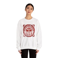 Radiant Tribal Sun Worship Inca Style Unisex Sweatshirt