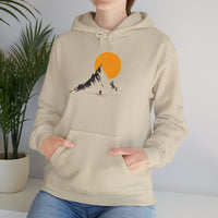 Sacred Inca Mountain Minimalist Unisex Hoodie