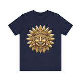 Pixel Art Inca Sun God 8-Bit Retro Style Unisex T-Shirt