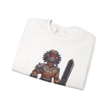 Obsidian Blade Fighter Pixel Art Unisex Sweatshirt